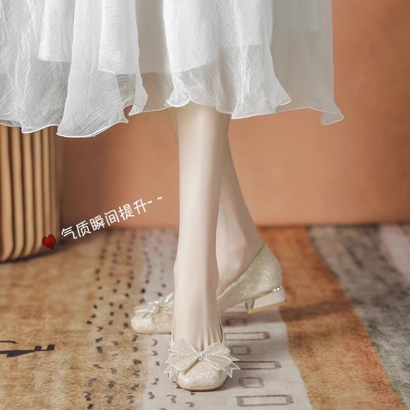 Sepatu Pernikahan Atasan Renda - Wedding Fx ulasan dan harga