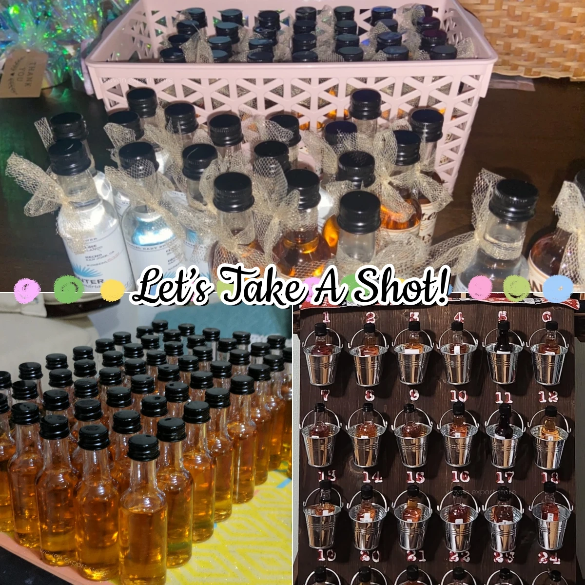 50-100 buah Botol Minuman Kera - Wedding Alcohol Supply ulasan dan harga