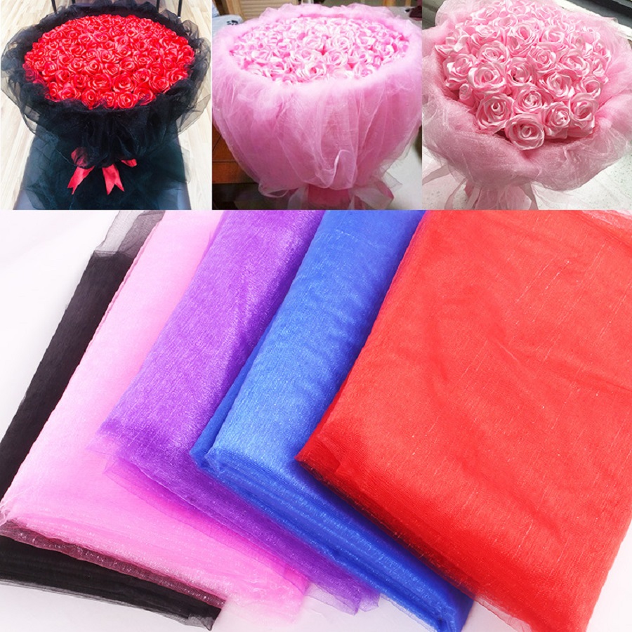 10m dekorasi pernikahan Tulle  - Chair Sash Organza ulasan dan harga