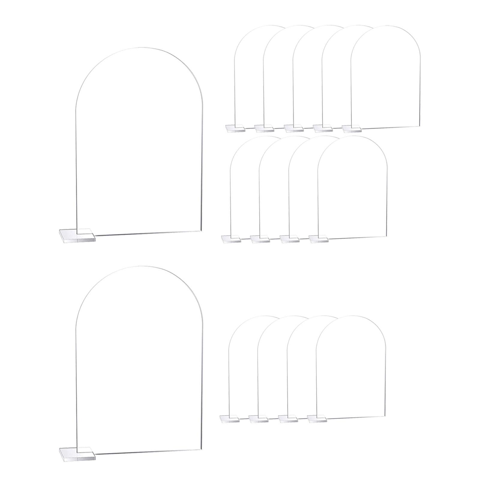 Kartu Nama Akrilik Transparan  - Place Card Holder ulasan dan harga