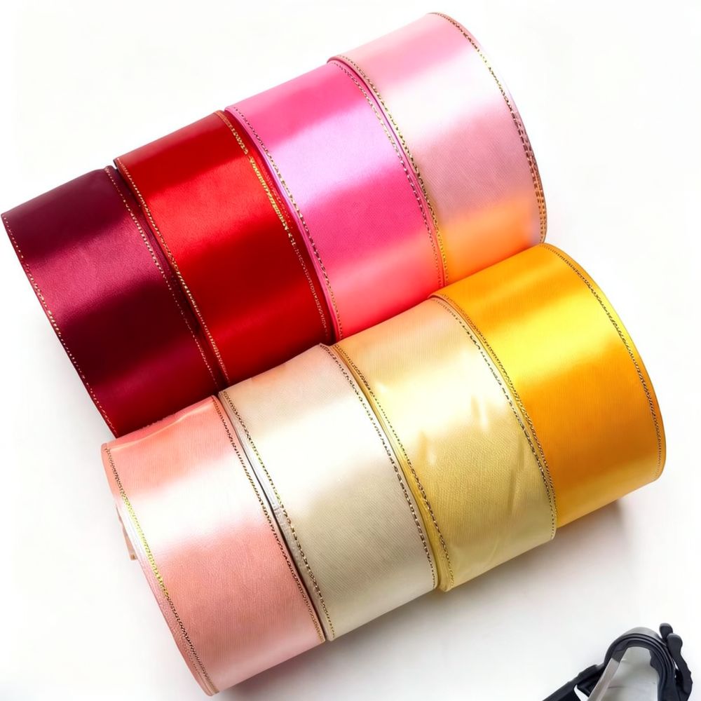 Pita Tepi Emas Premium 4 cm un - Wedding Package Gold ulasan dan harga