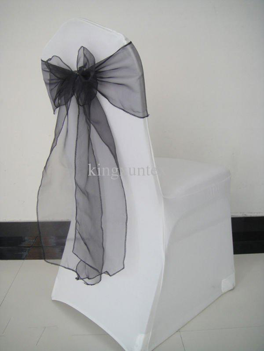 BARU KURSI BUSUR 50 pcs/LOT Hi - Chair Sash Organza ulasan dan harga