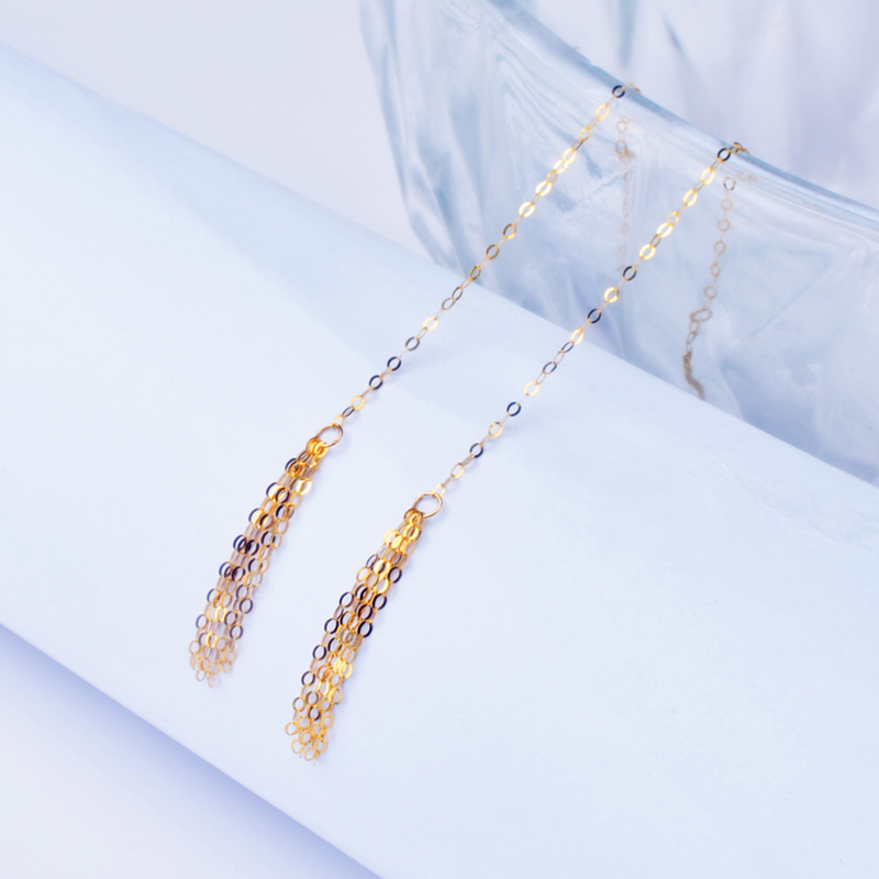 Anting Emas Kuning 18K Baru Pe - Wedding Package Gold ulasan dan harga