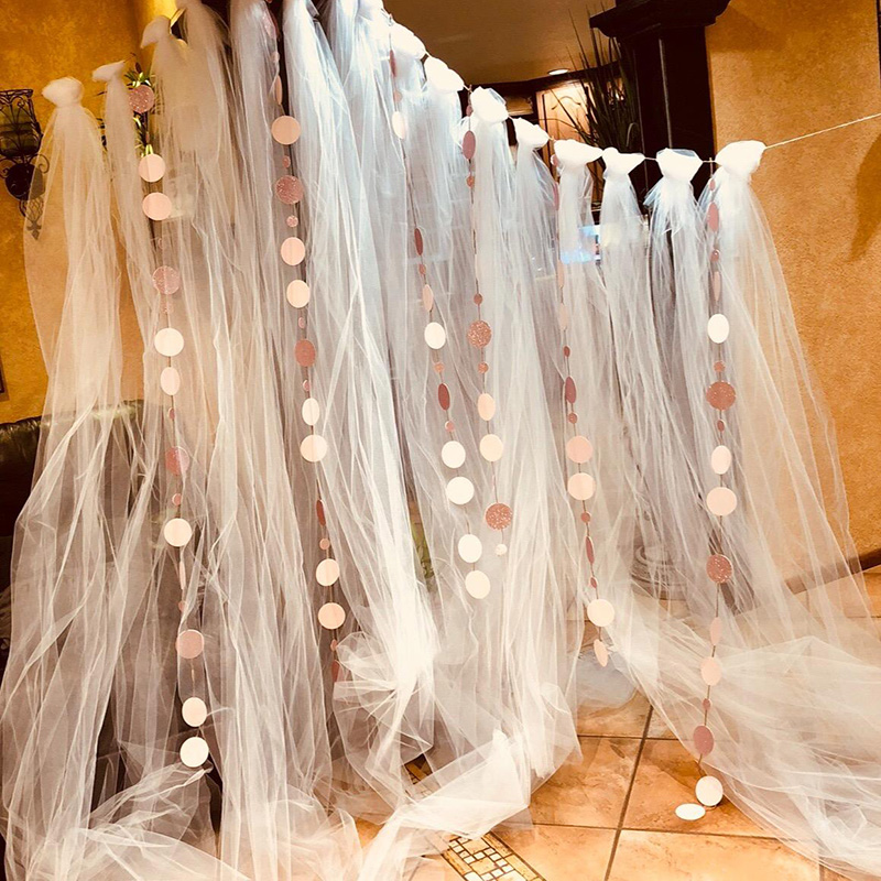 5 Meter/lot Tipis Crystal Orga - Chair Sash Organza ulasan dan harga